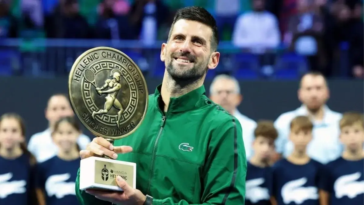 Novak Djokovic vô địch giải Athens mở rộng 2025